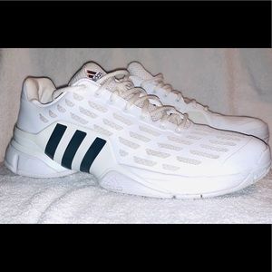 🌟💥ADIDAS MEN’S BARRICADE 2016 BOOST WHITE/NAVY